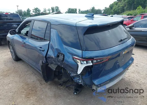 2025 Chevrolet Equinox Fwd Lt из США, поврежденный, VIN 3GNAXHEG4SL105819